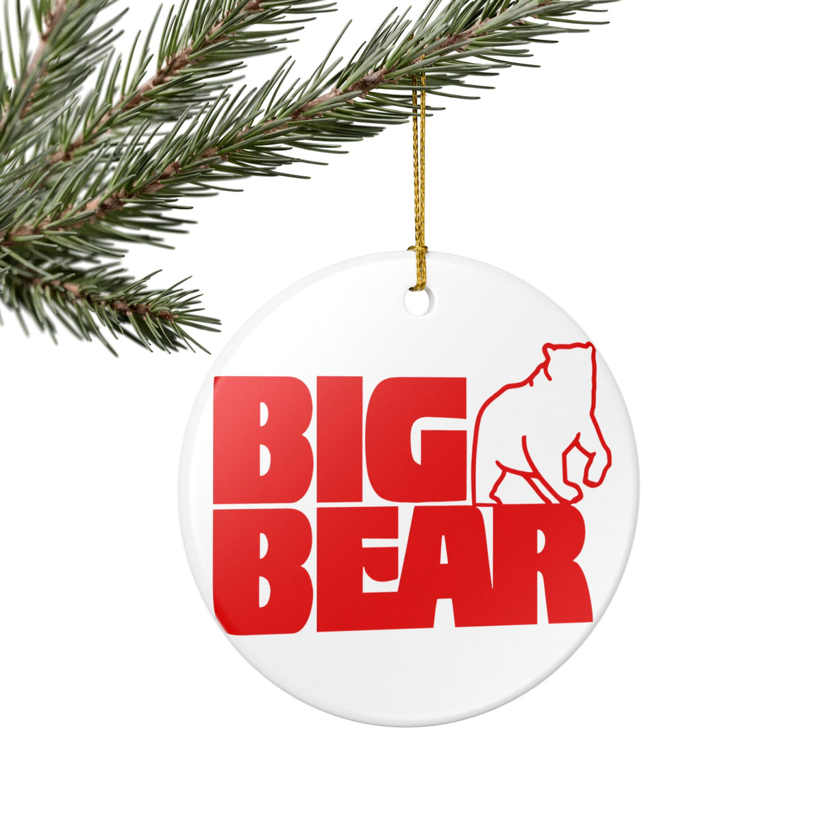 Big Bear Stores Ceramic Ornament