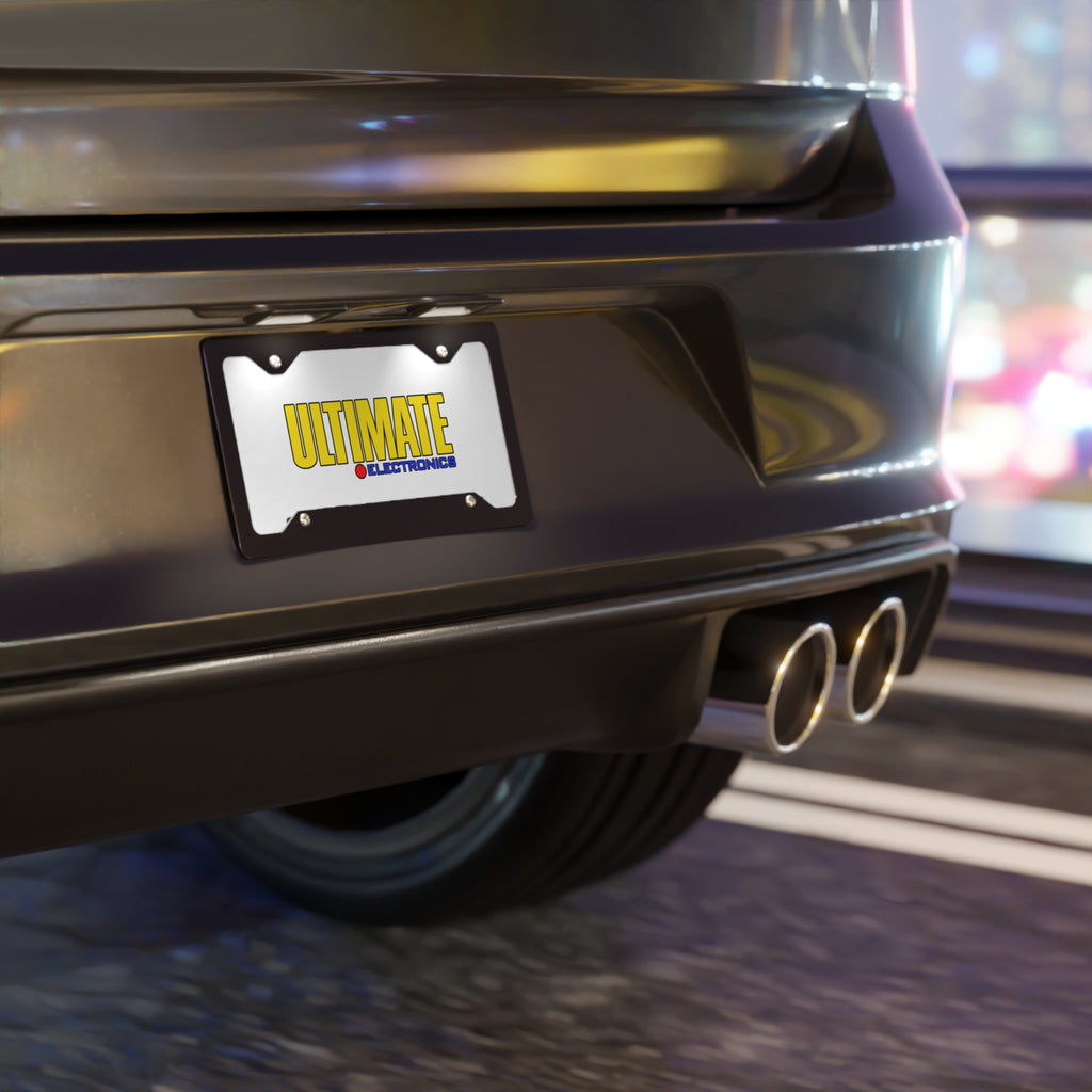 Ultimate Electronics Vanity License Plate