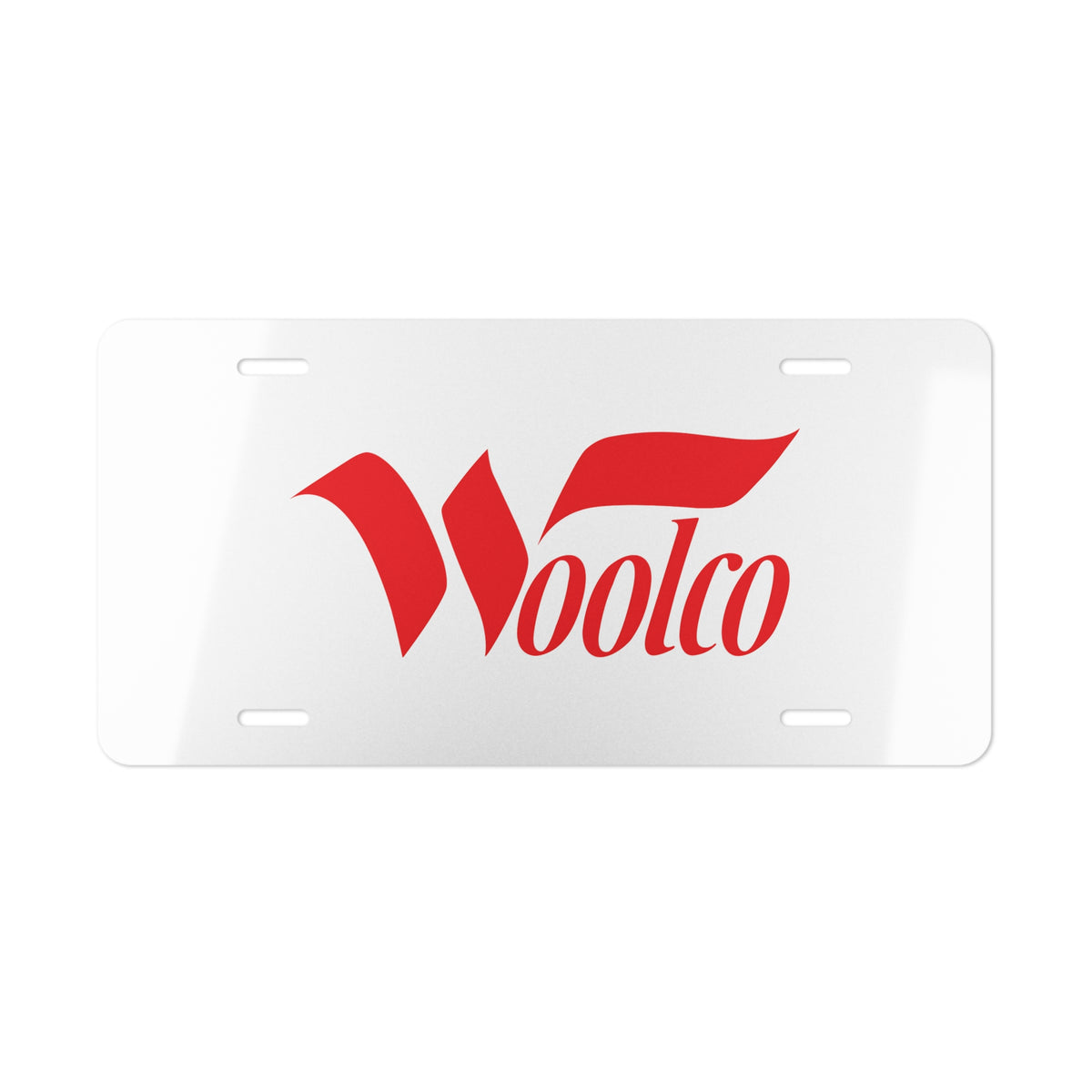 Woolco Vanity License Plate