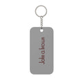 John A. Brown Double-Sided Keychain Charm