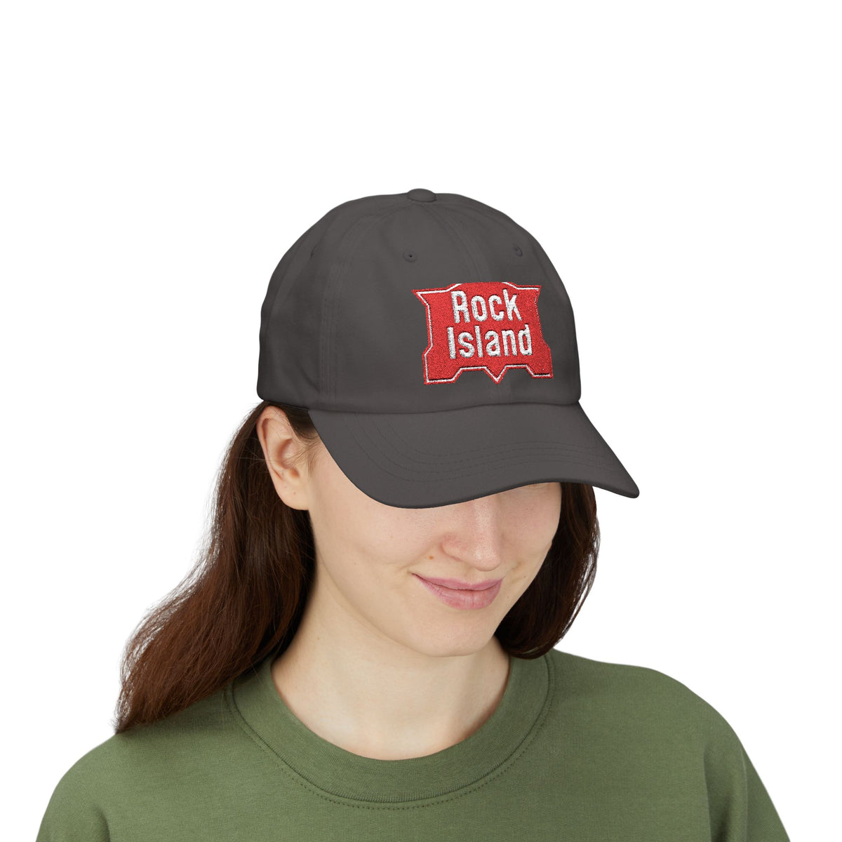 Chicago, Rock Island and Pacific Railroad Embroidered Dad Cap Hat