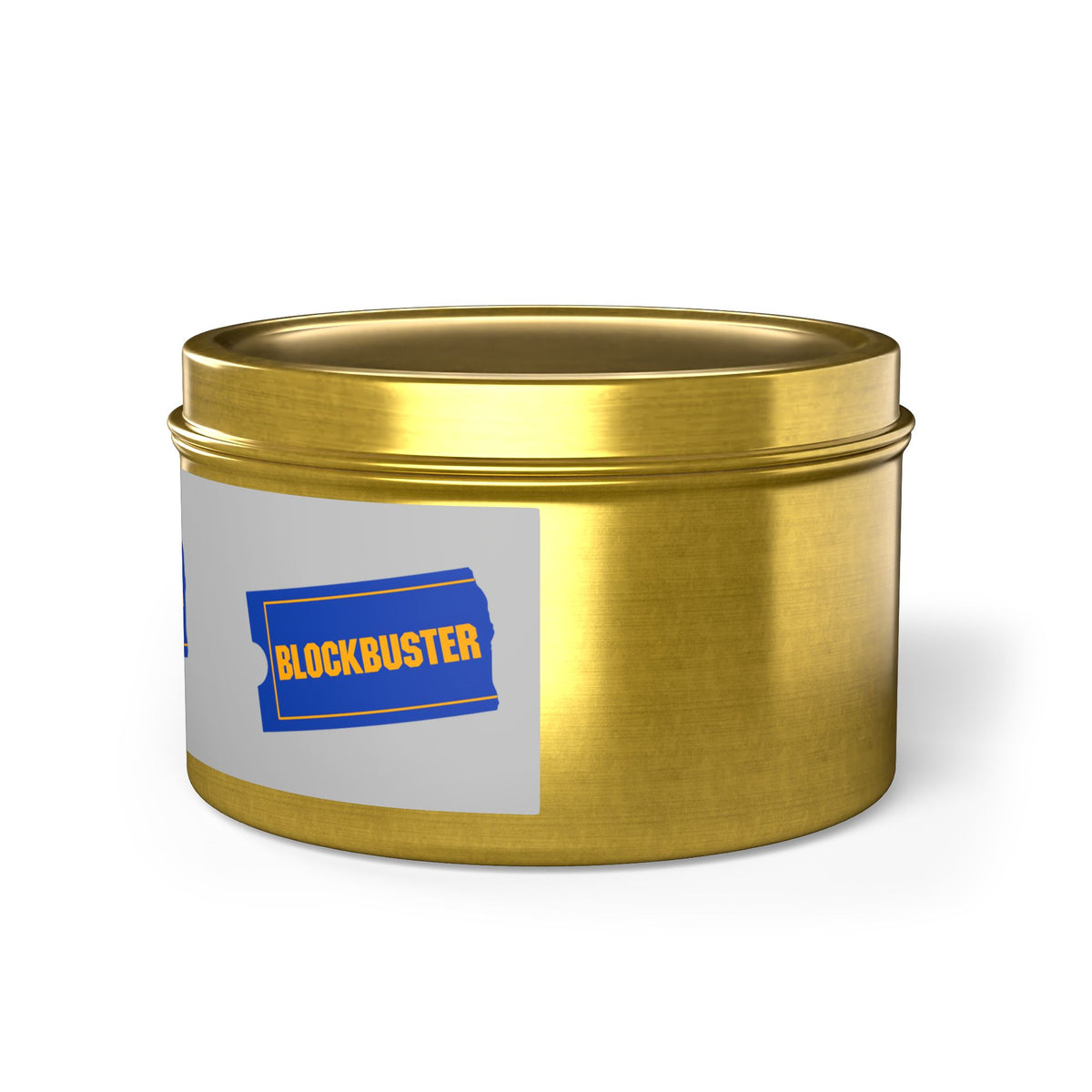 Blockbuster Video Tin Candle