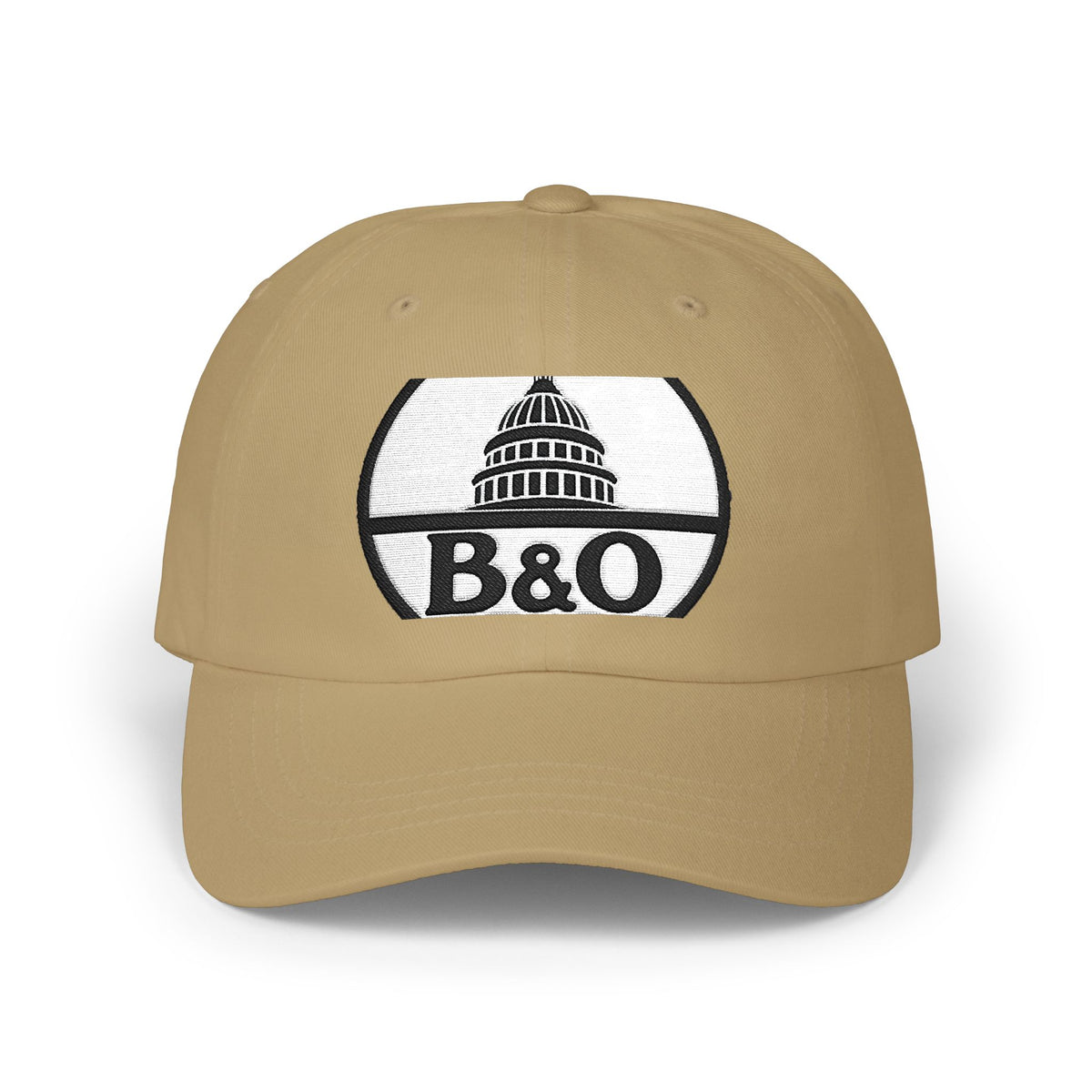 Baltimore and Ohio Railroad Embroidered Dad Cap Hat