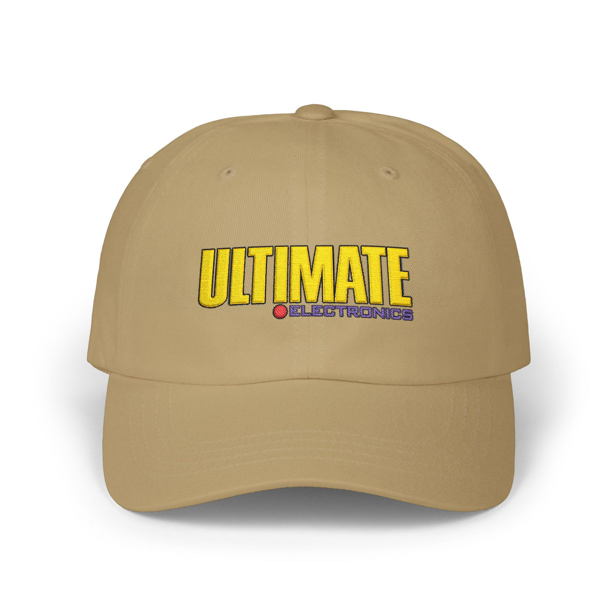 Ultimate Electronics Embroidered Dad Cap Hat