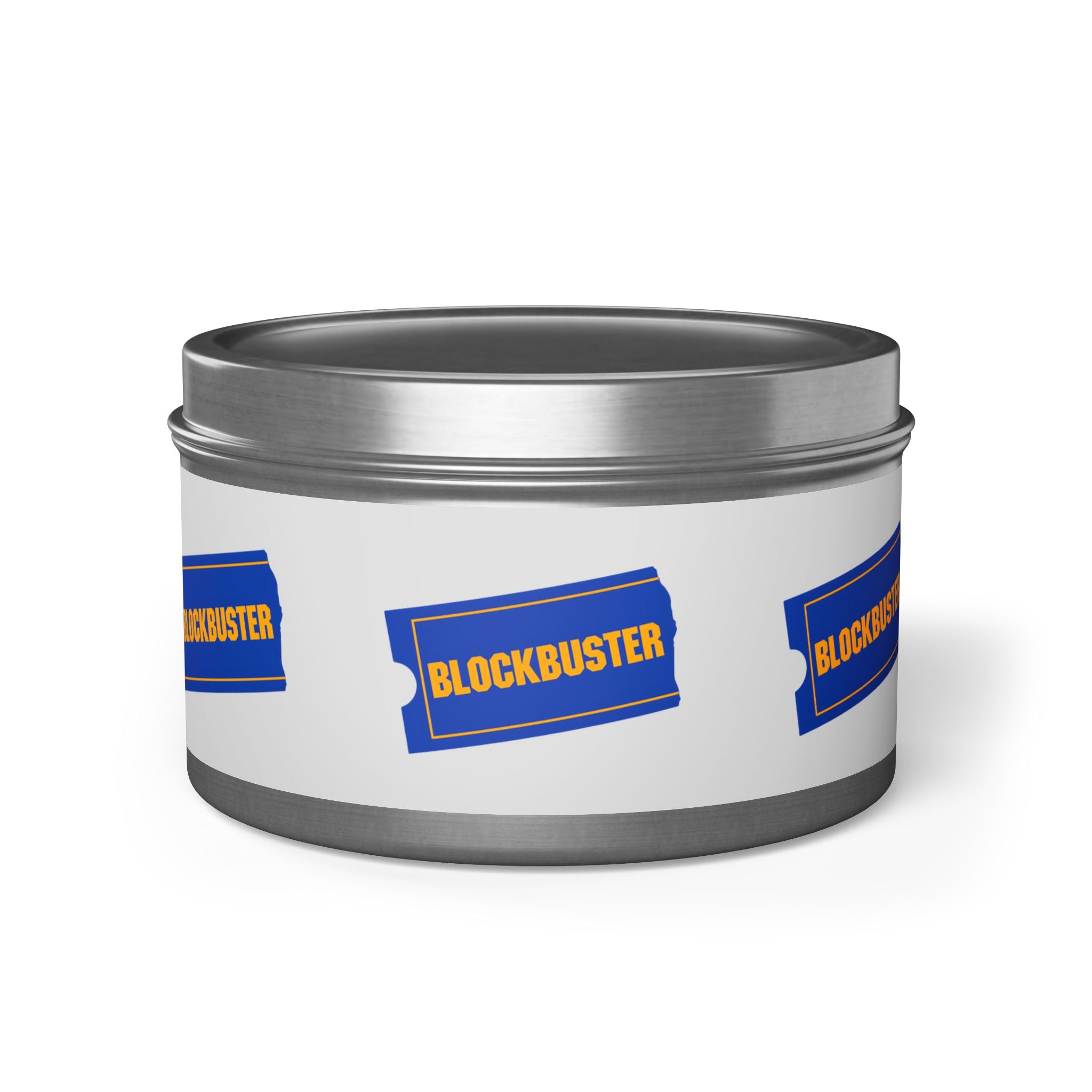 Blockbuster Video Tin Candle