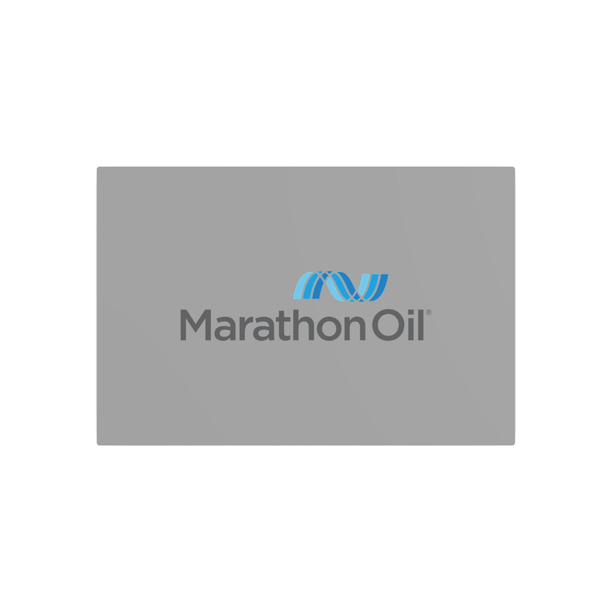 Marathon Oil Metal Sign