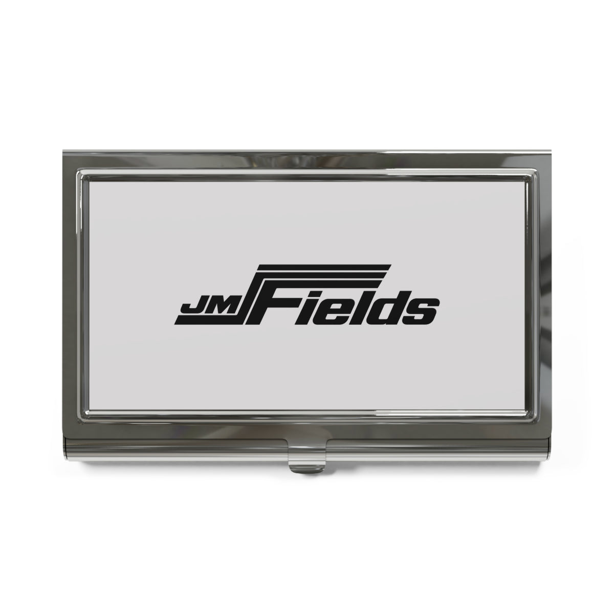 J.M. Fields Metal Business Card Holder