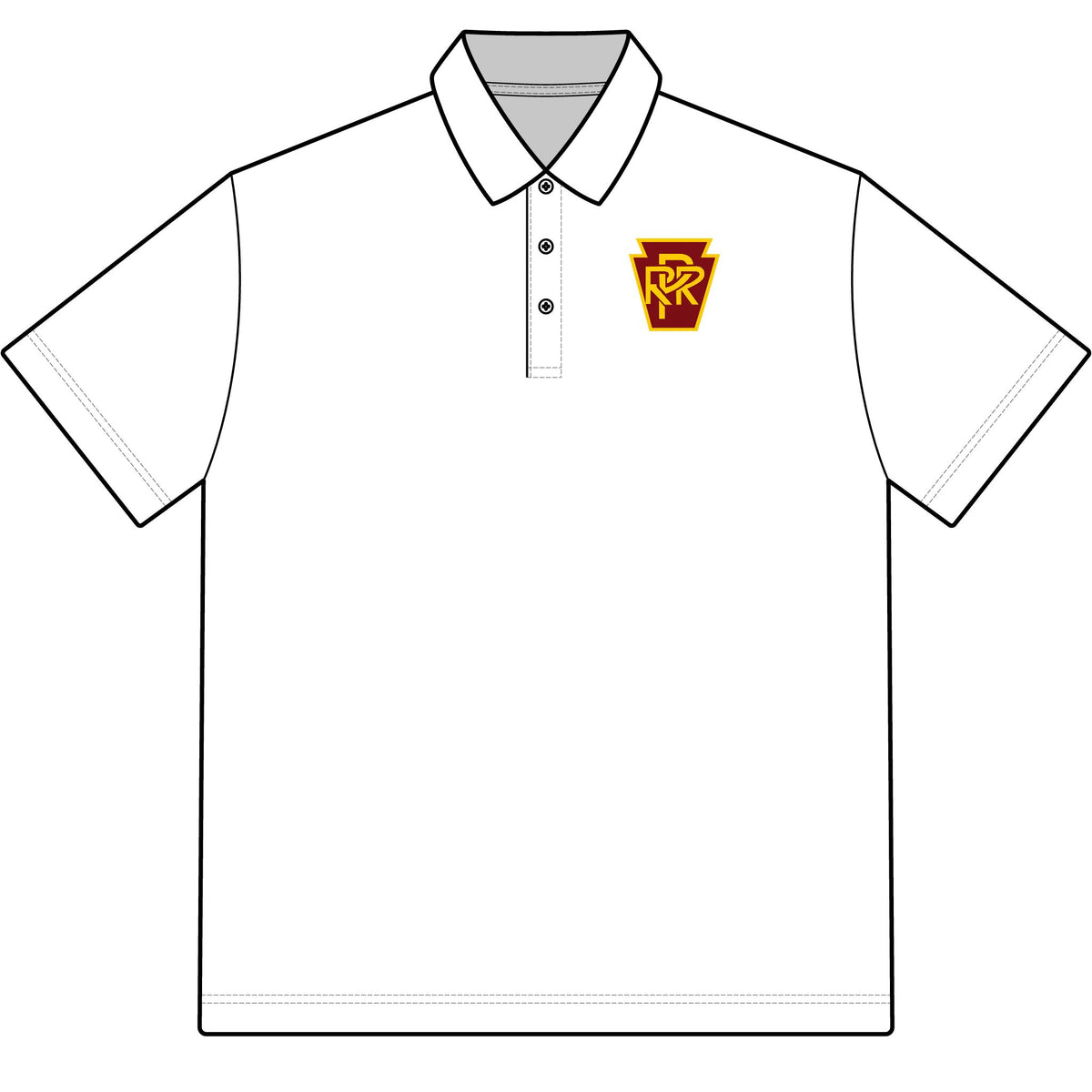 Pennsylvania Railroad Cotton Polo Shirt