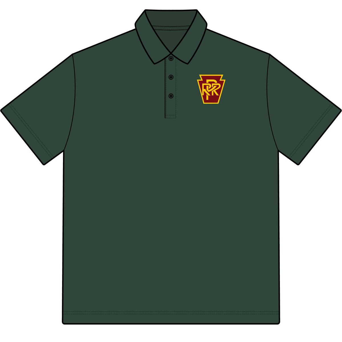 Pennsylvania Railroad Cotton Polo Shirt