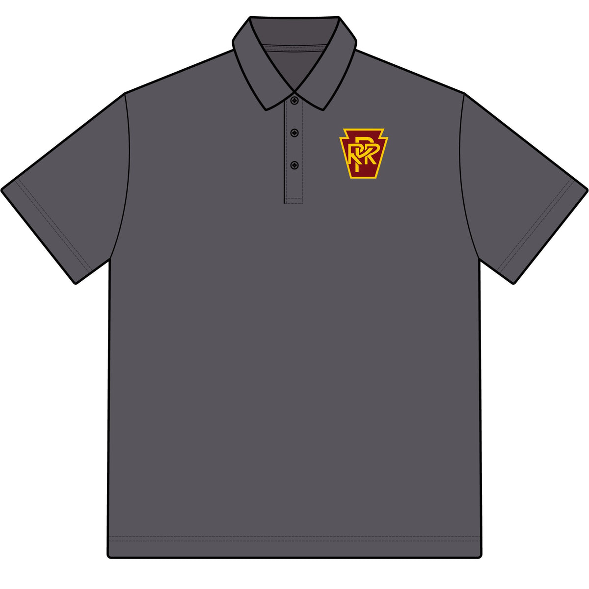 Pennsylvania Railroad Cotton Polo Shirt