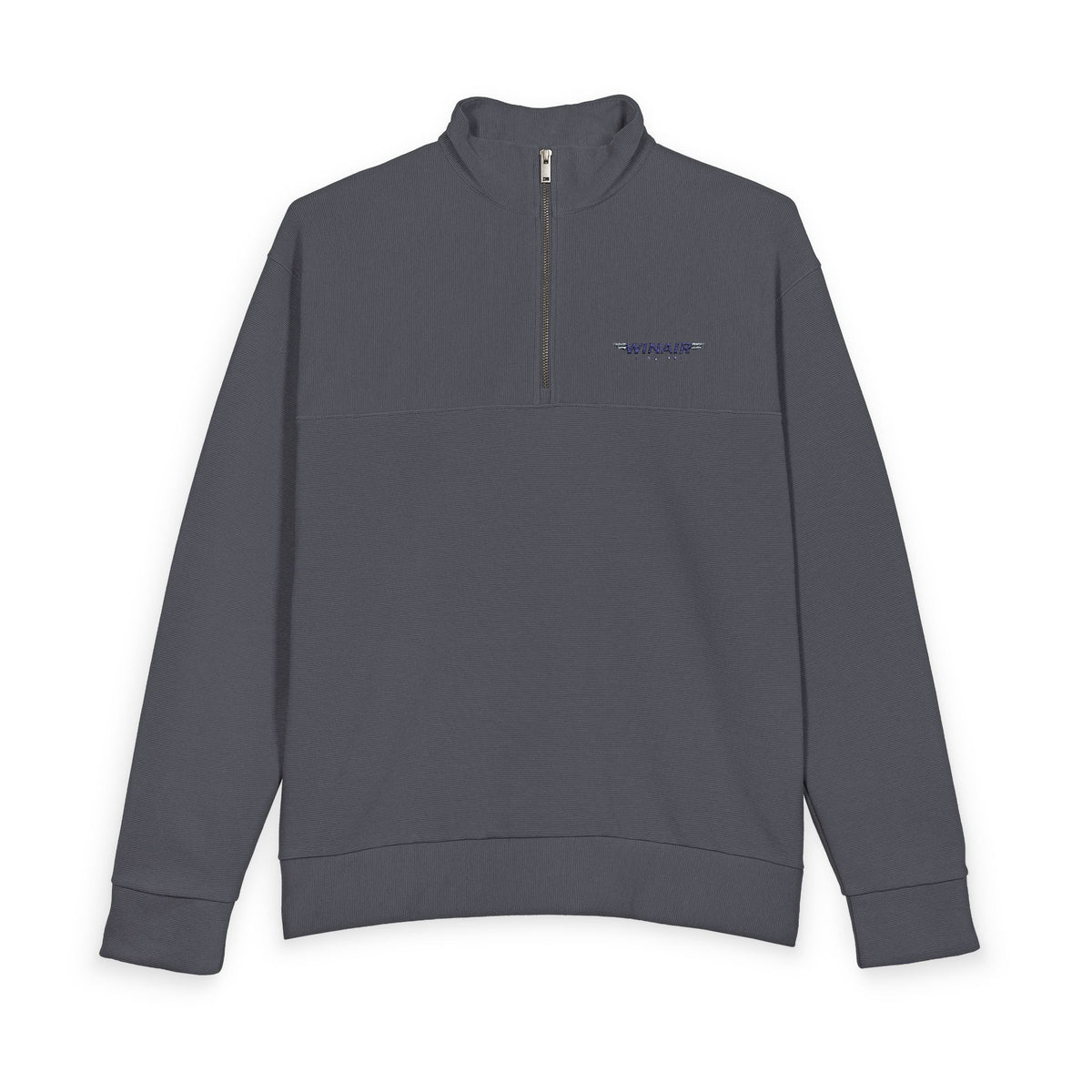 WinAir Airlines Heavy Knit Quarter-Zip Sweatshirt