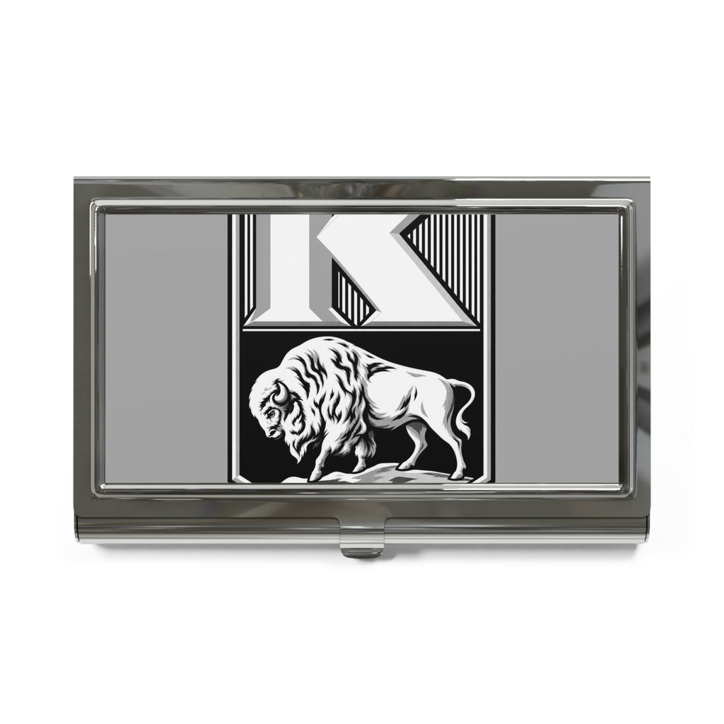 Kaiser Motors Metal Business Card Holder