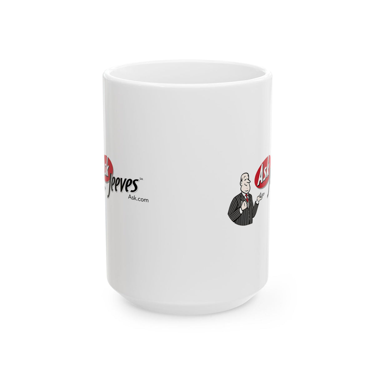Ask Jeeves Ceramic Coffee Mug