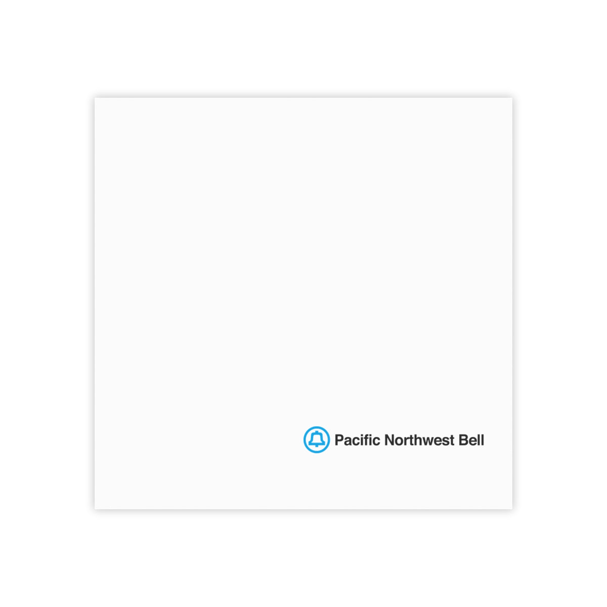 Pacific Northwest Bell Telephone Company Sticky Post-it Note Pad