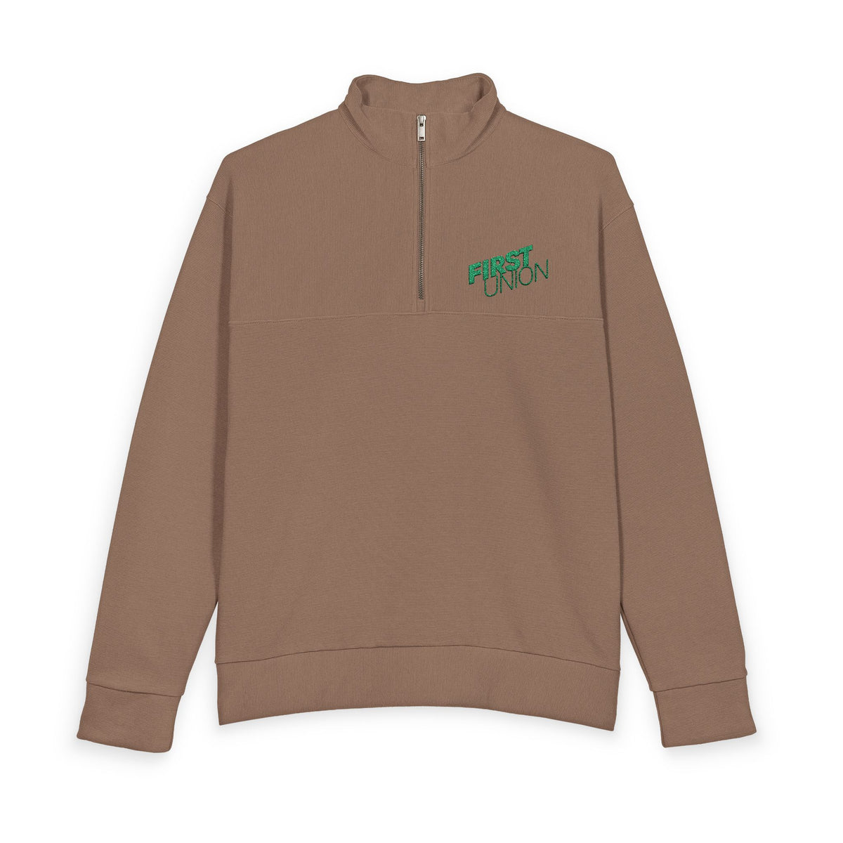 First Union Heavy Knit Quarter-Zip Sweatshirt