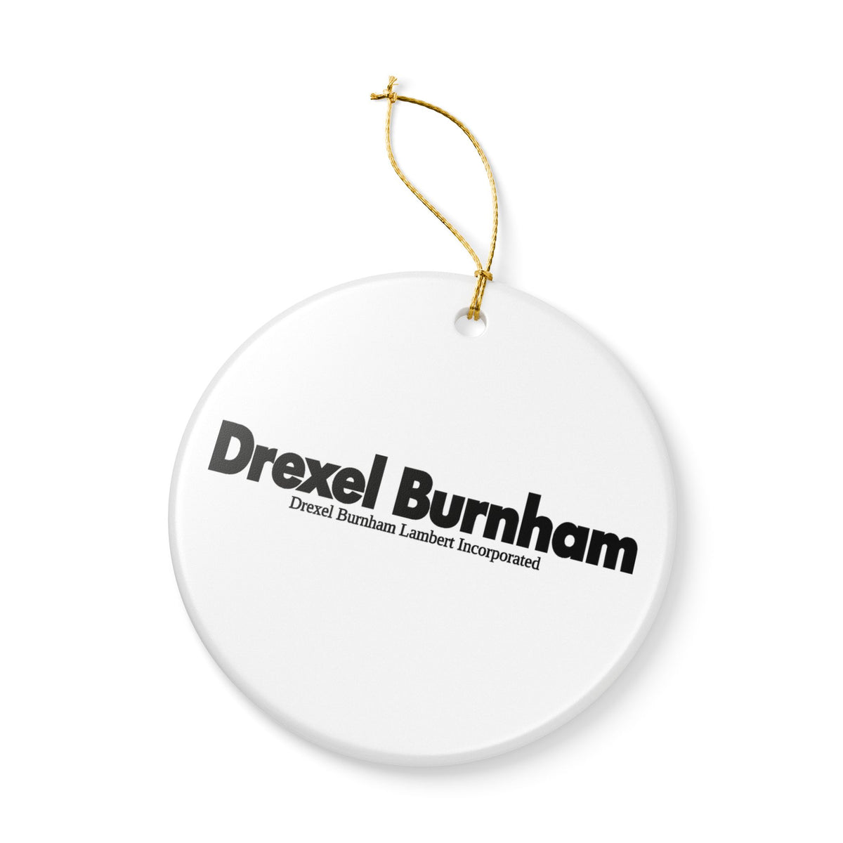 Drexel Burnham Lambert Ceramic Ornament