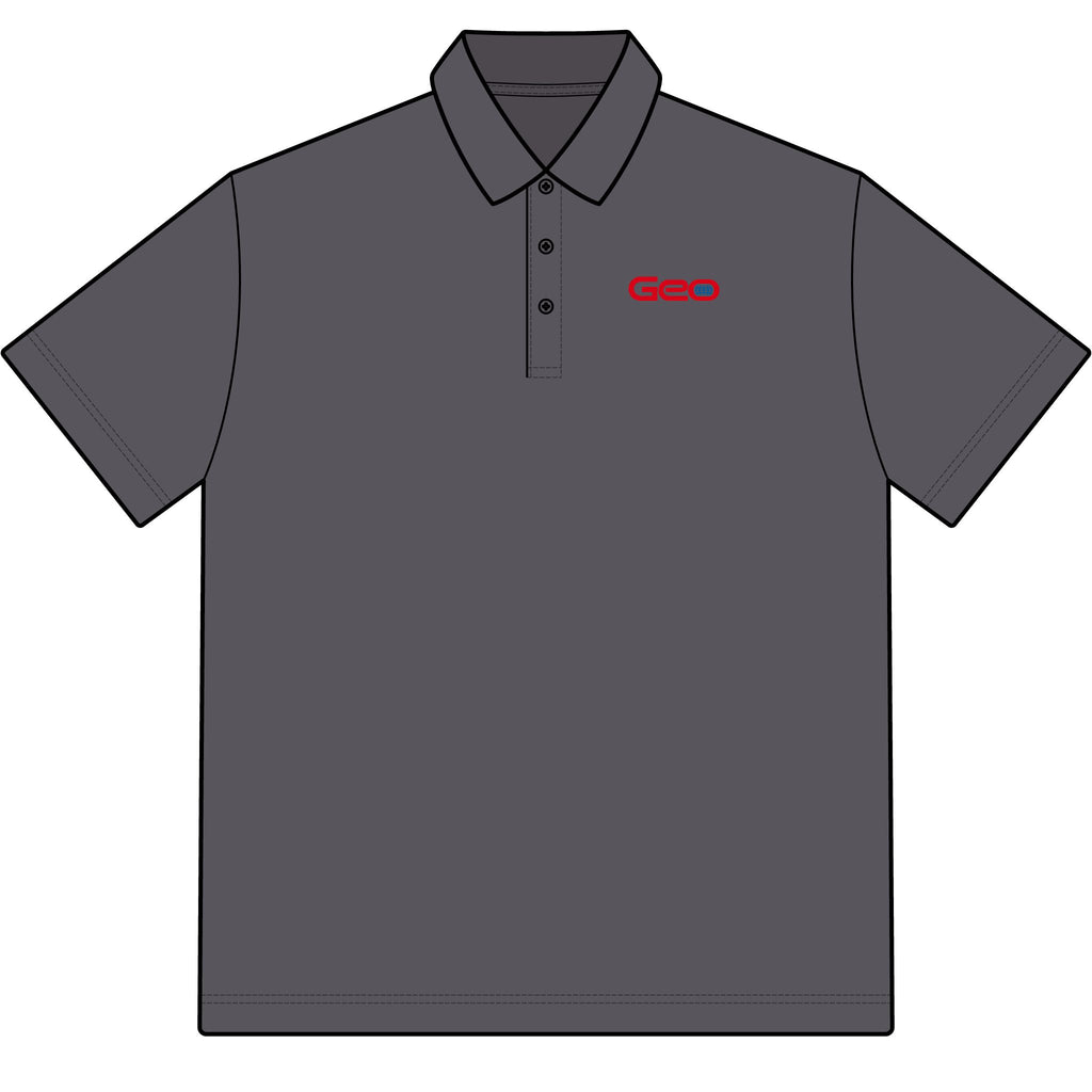 Geo Cotton Polo Shirt