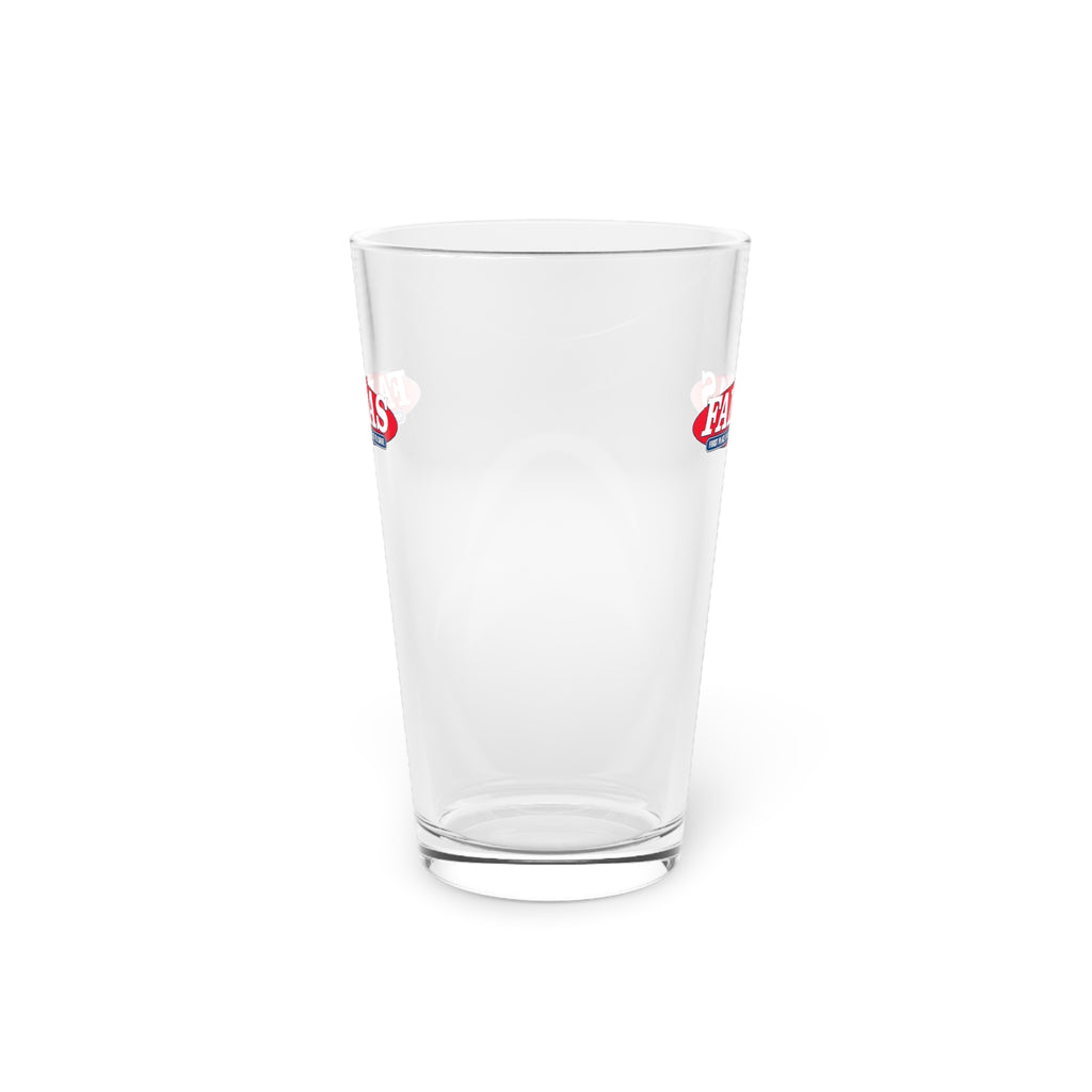Fallas Discount Stores 16oz Pint Glass