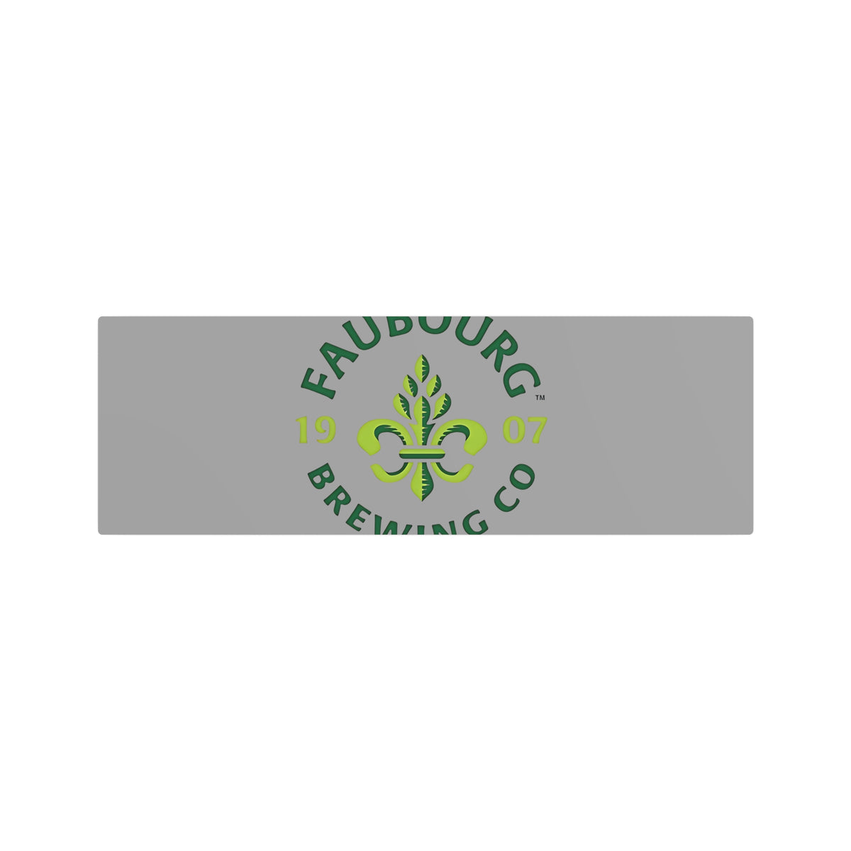 Faubourg Brewing Metal Sign
