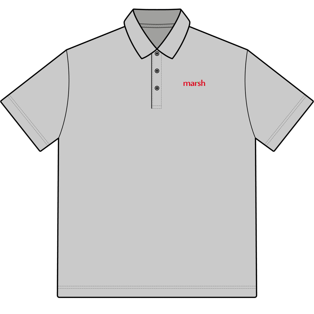 Marsh Supermarkets Cotton Polo Shirt