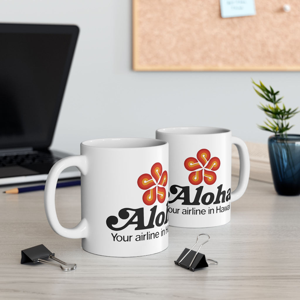 Aloha Airlines Ceramic Coffee Mug