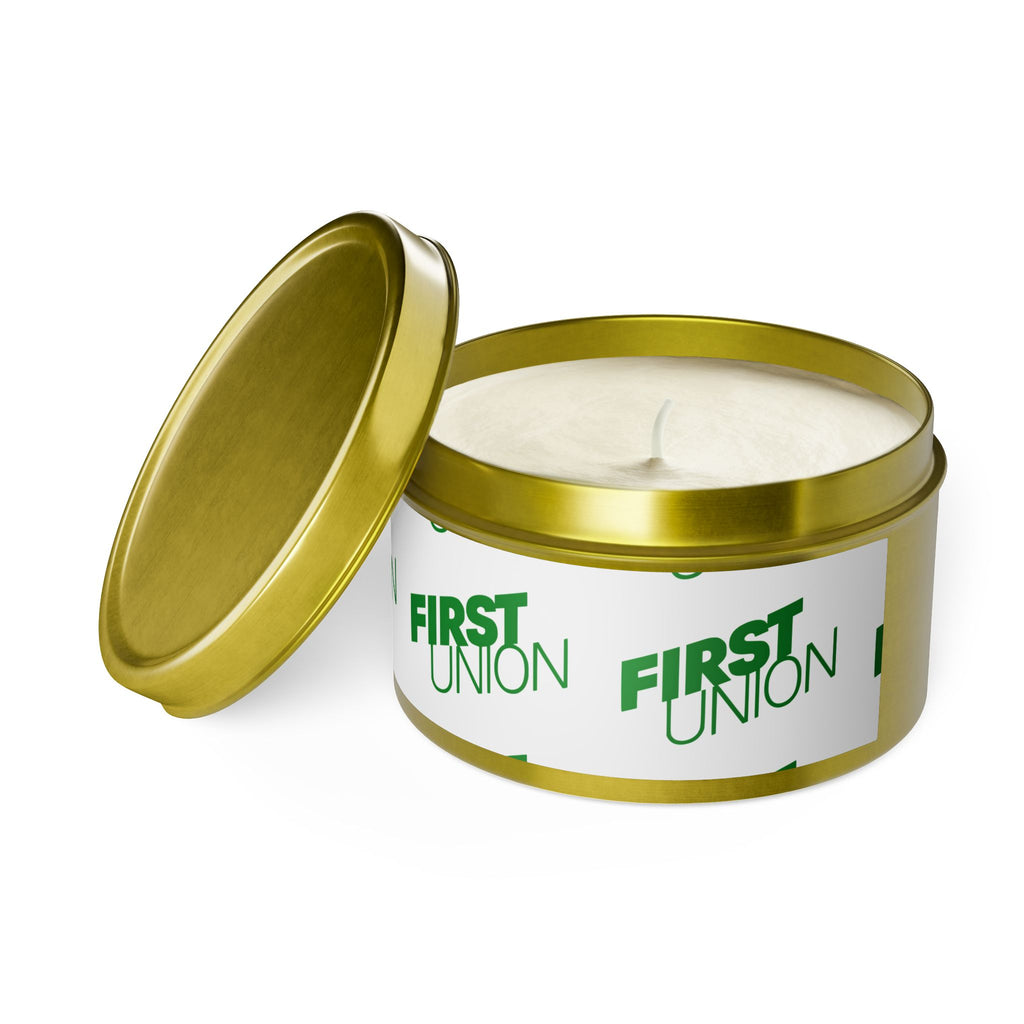 First Union Tin Candle