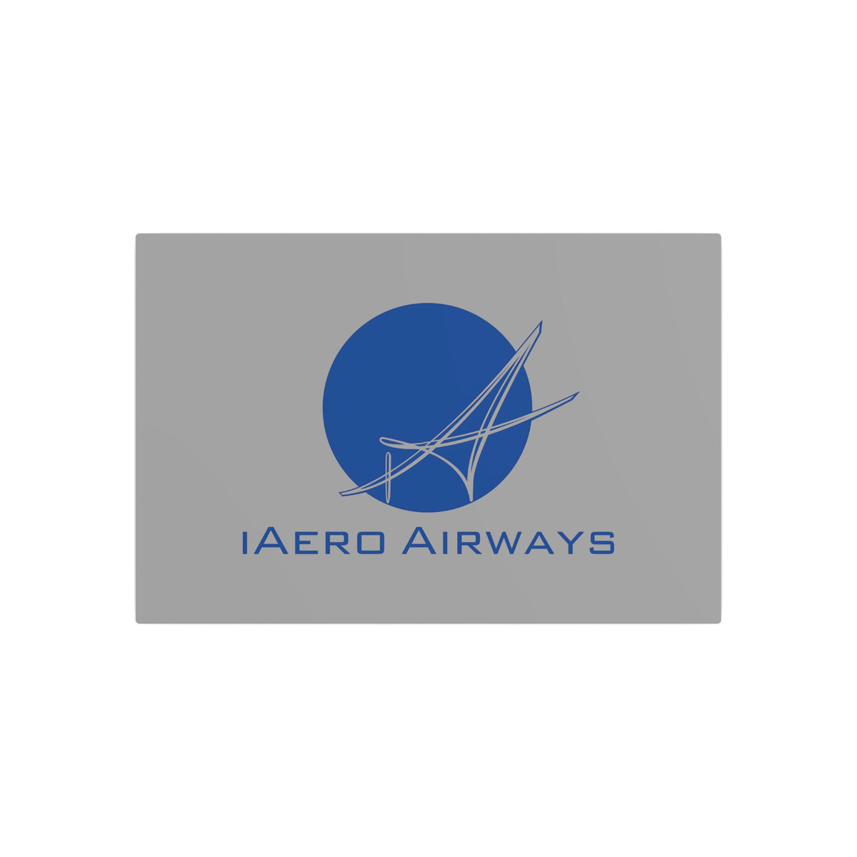 iAero Airways Metal Sign