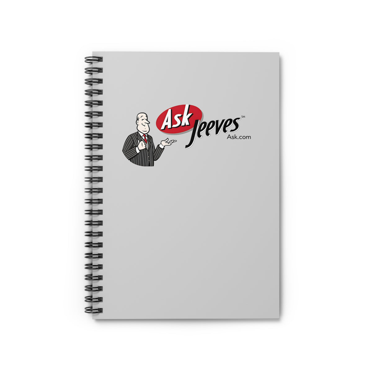 Ask Jeeves Spiral Notebook