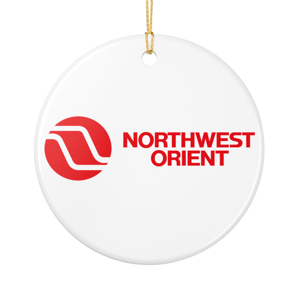 Northwest Orient Airlines Ceramic Ornament