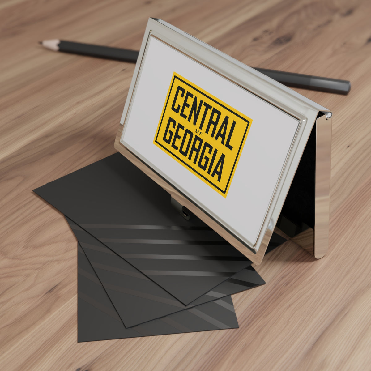 Central of Georgia Railway Metal Business Card Holder