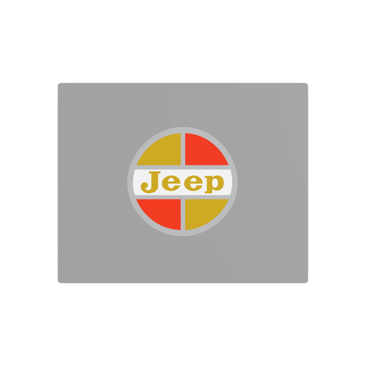 Kaiser Jeep Metal Sign