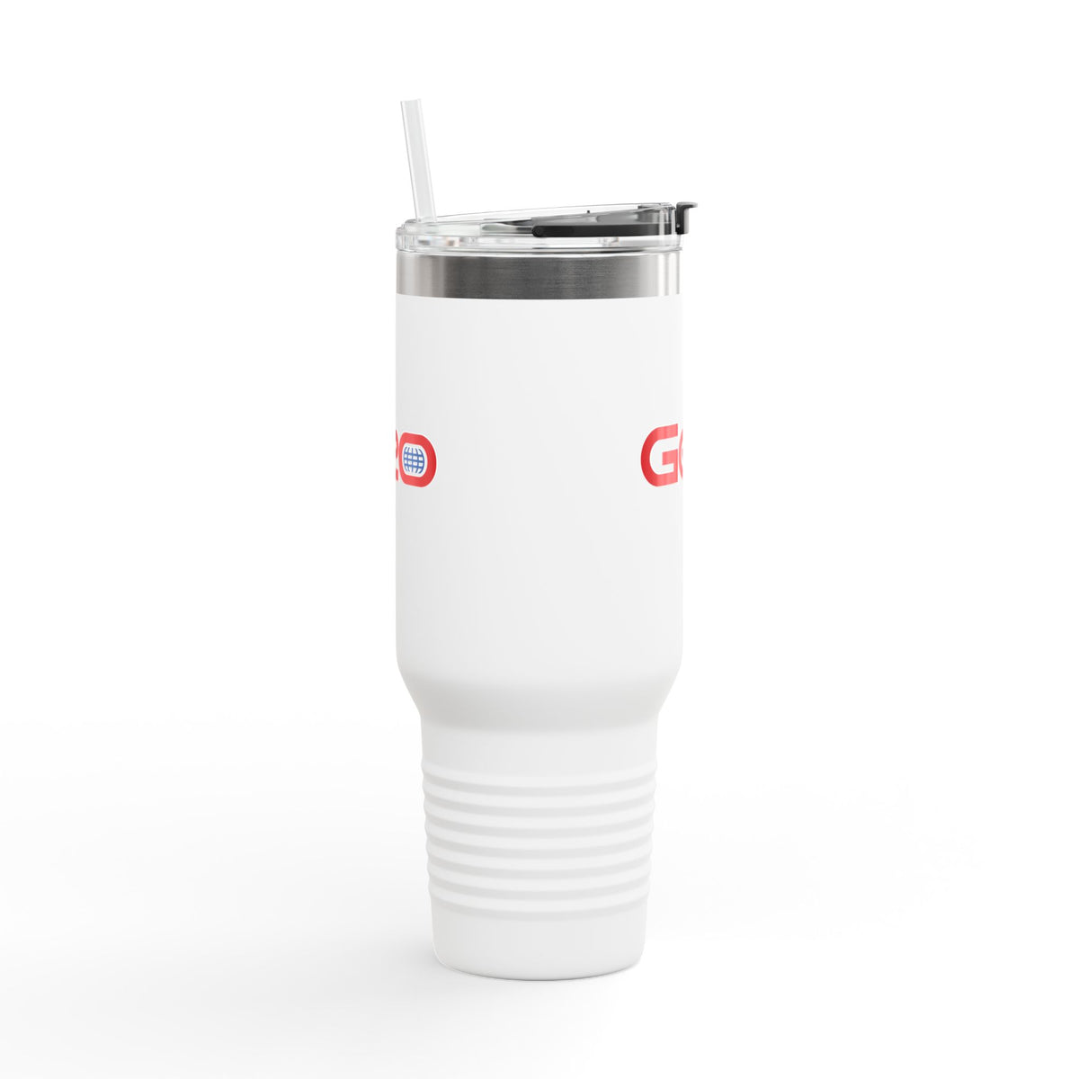Geo 40oz Insulated Travel Mug Stainless Tumbler