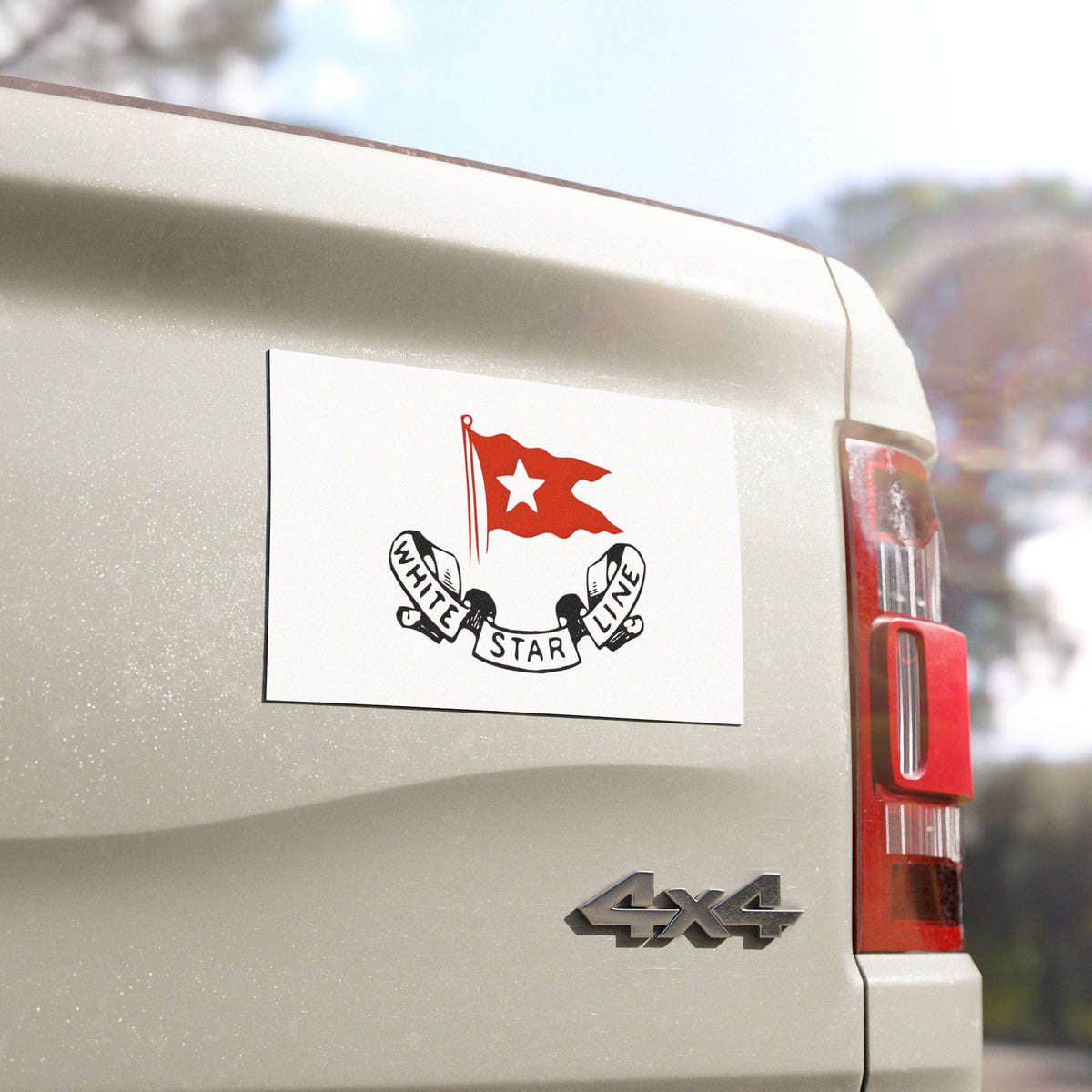White Star Line Car Magnet