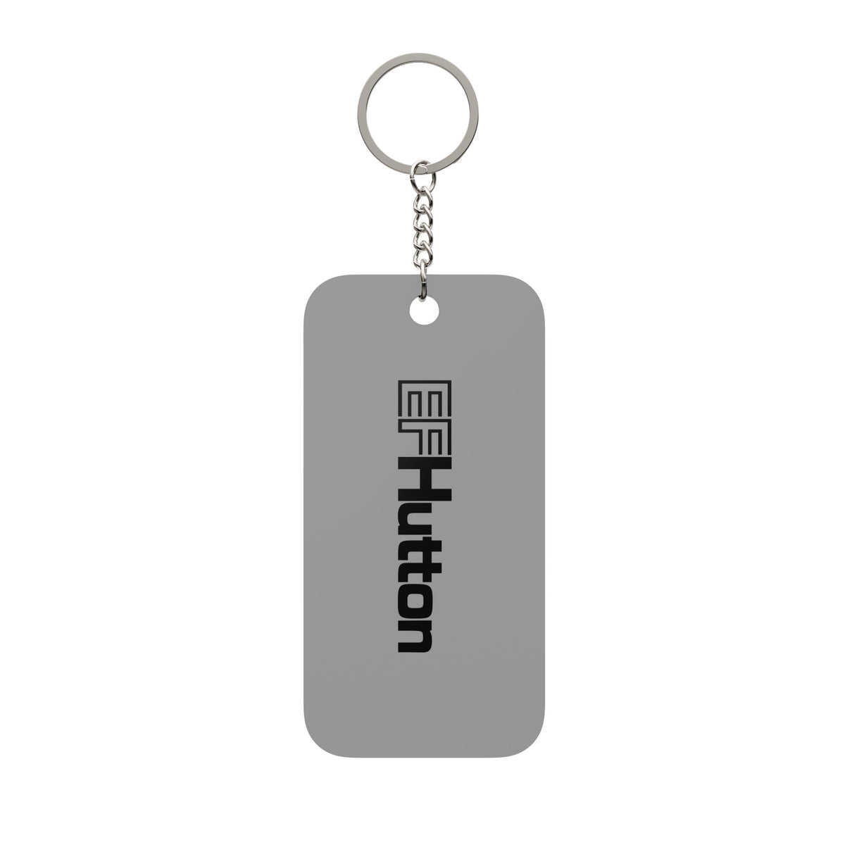 E. F. Hutton Double-Sided Keychain Charm