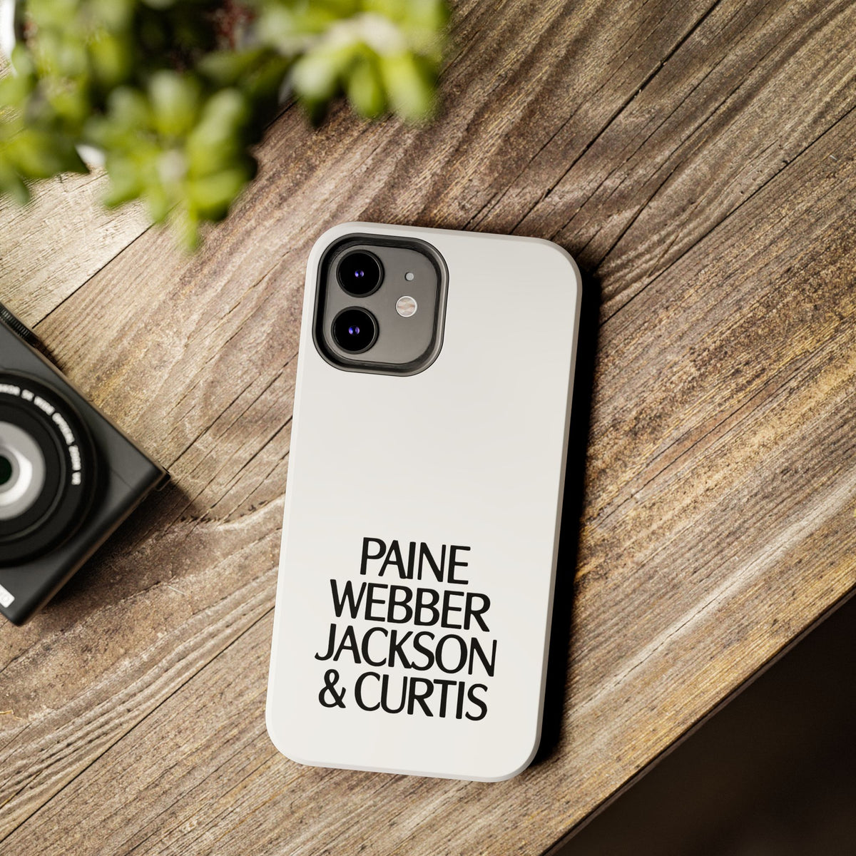 Paine Webber Jackson & Curtis Tough Phone Case