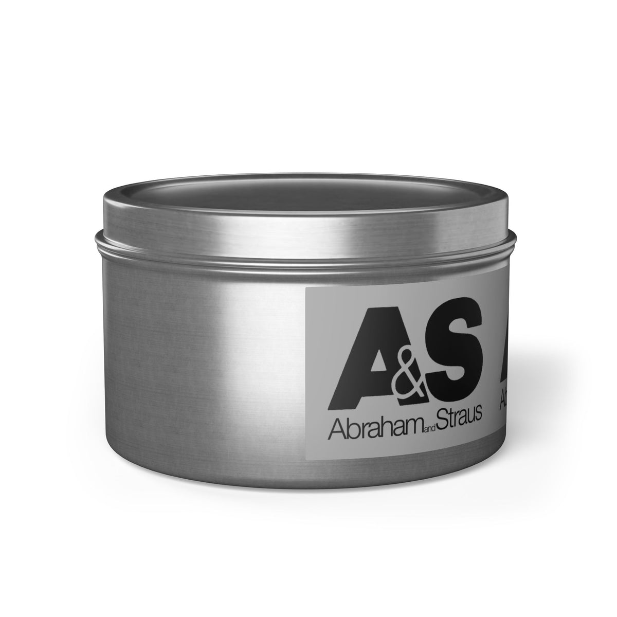 Abraham & Straus Tin Candle