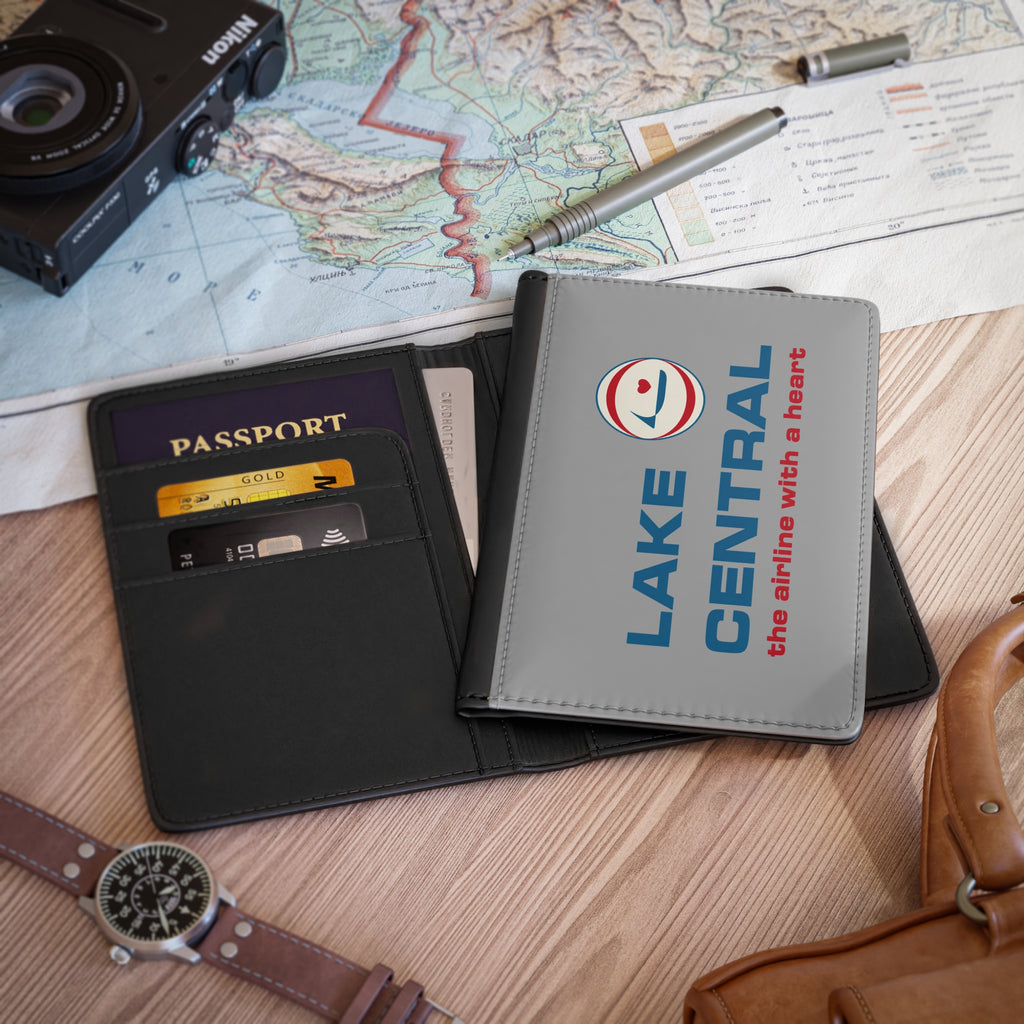 Lake Central Airlines Passport Cover