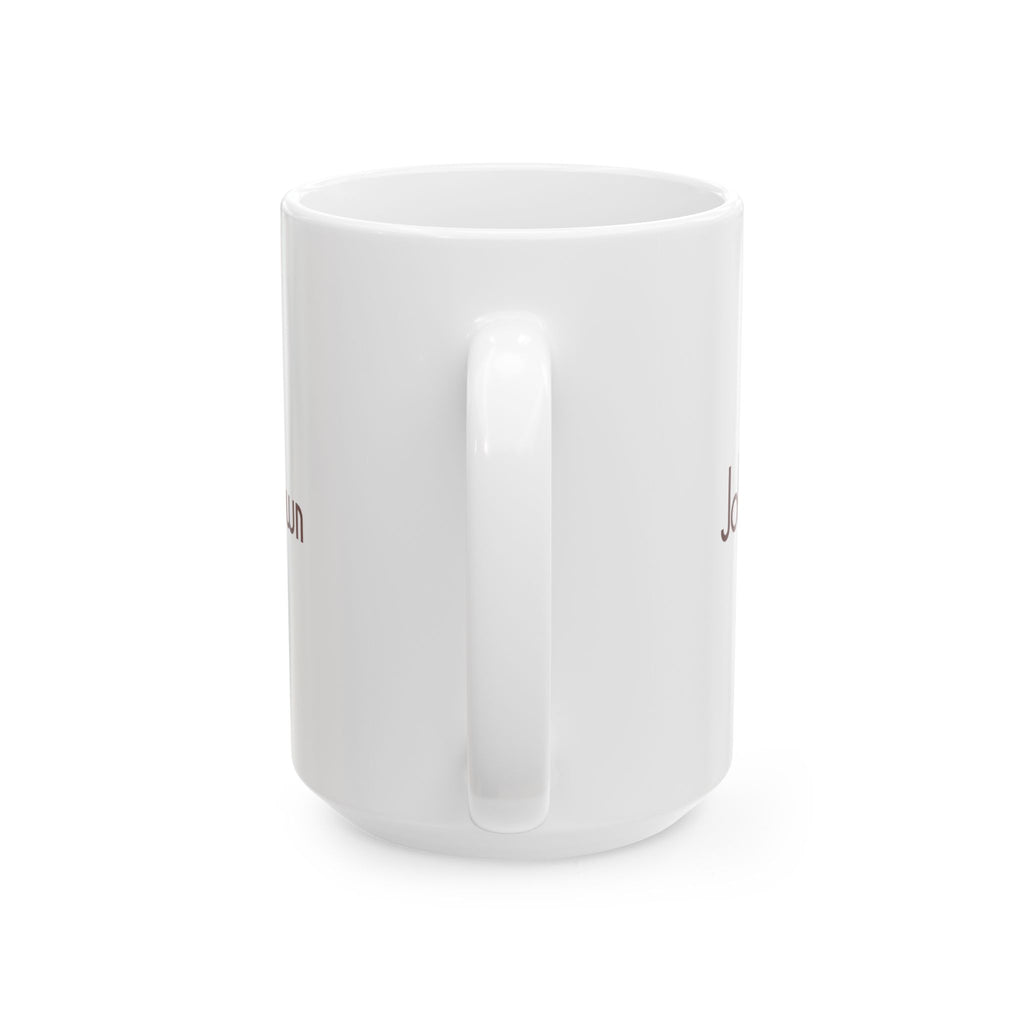 John A. Brown Ceramic Coffee Mug