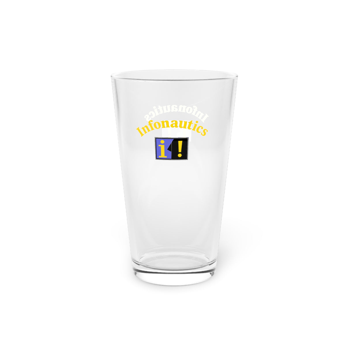 Infonautics 16oz Pint Glass