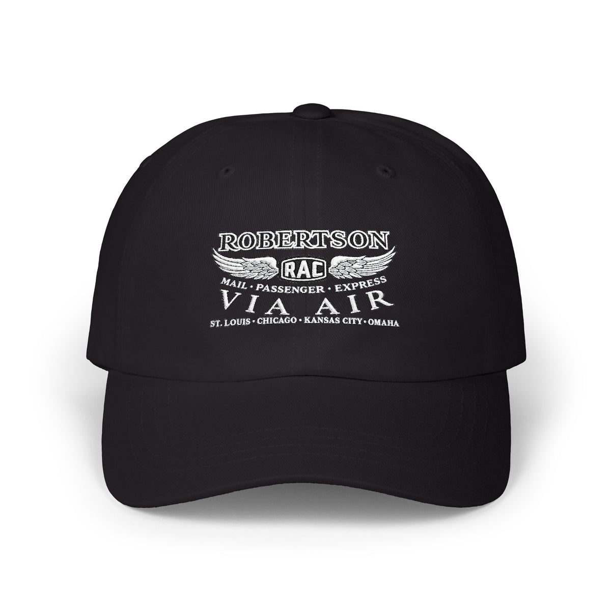 Robertson Aircraft Embroidered Dad Cap Hat