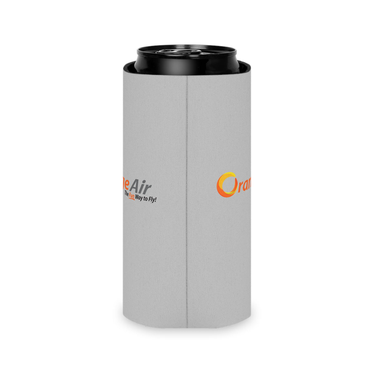 Orange Air Can Cooler