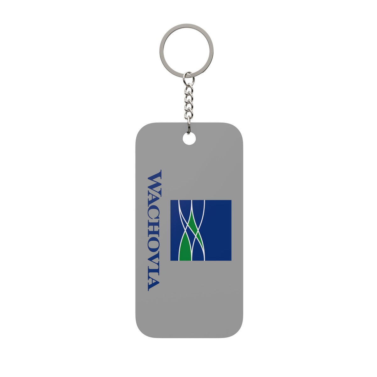 Wachovia Double-Sided Keychain Charm