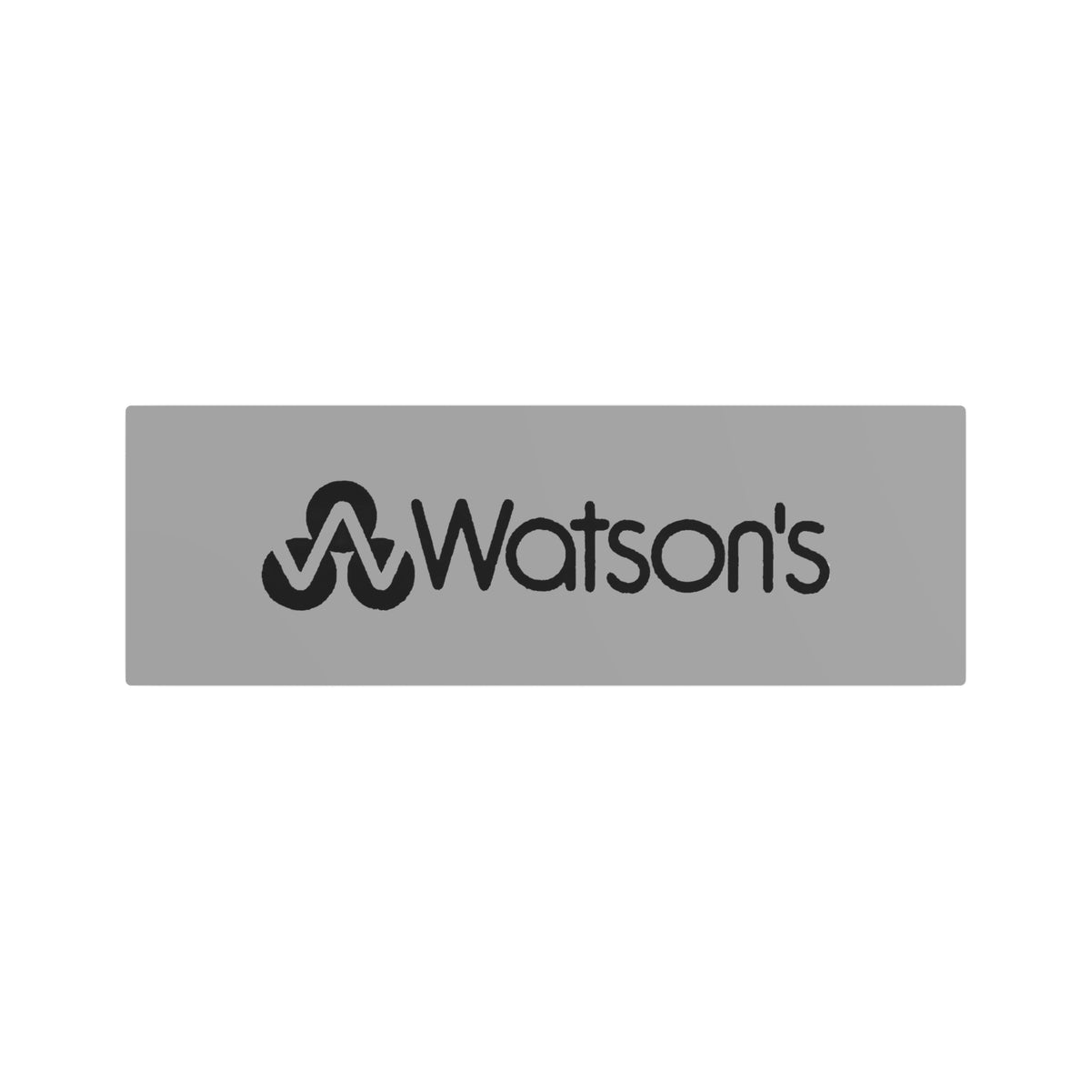 Watson's Metal Sign