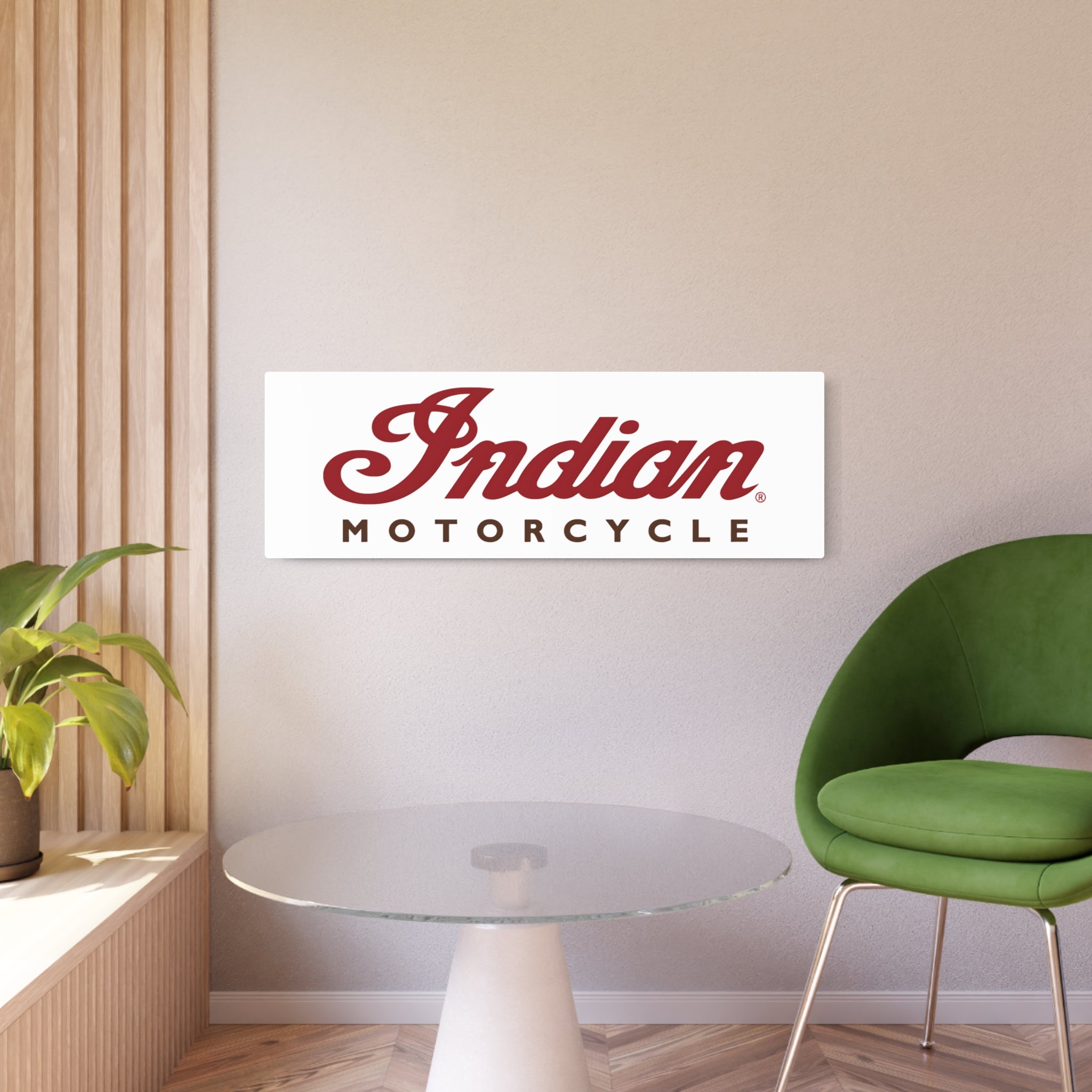 Indian Motorcycle Metal Sign