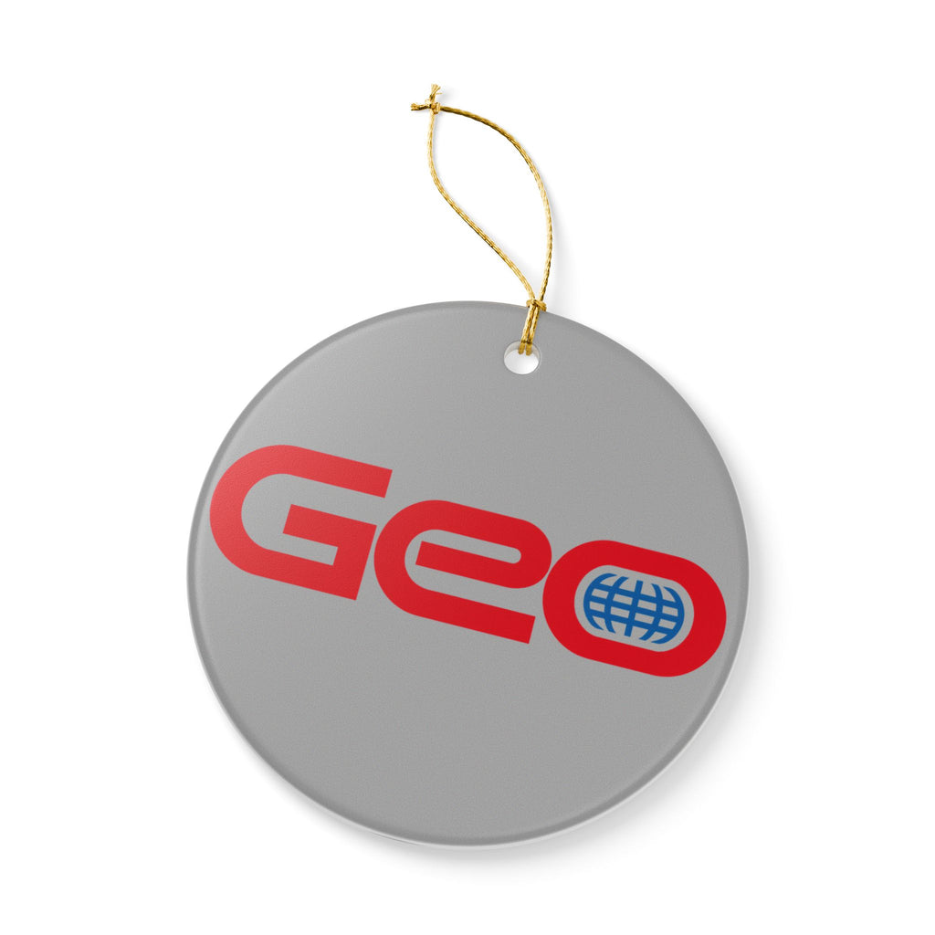 Geo Ceramic Ornament