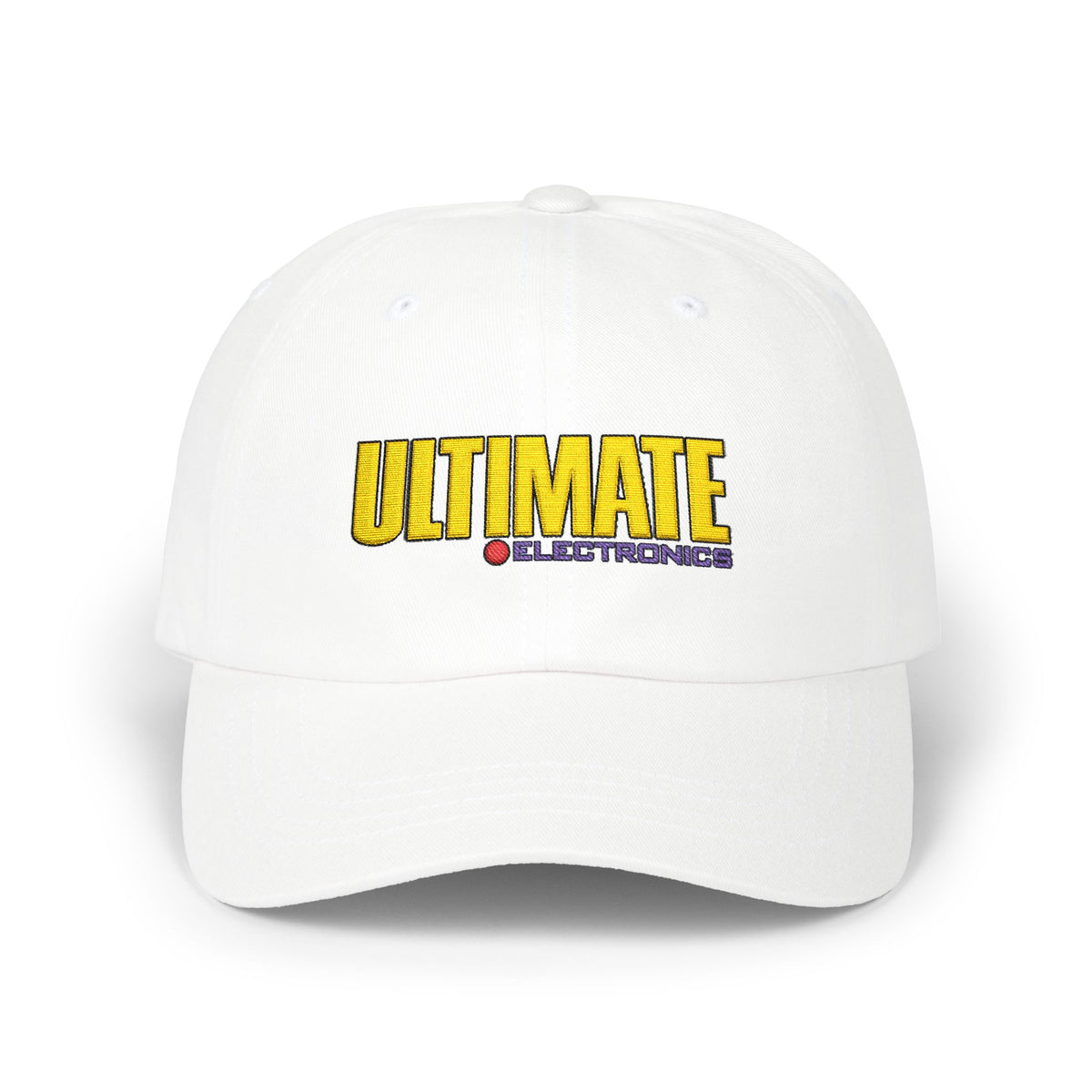 Ultimate Electronics Embroidered Dad Cap Hat