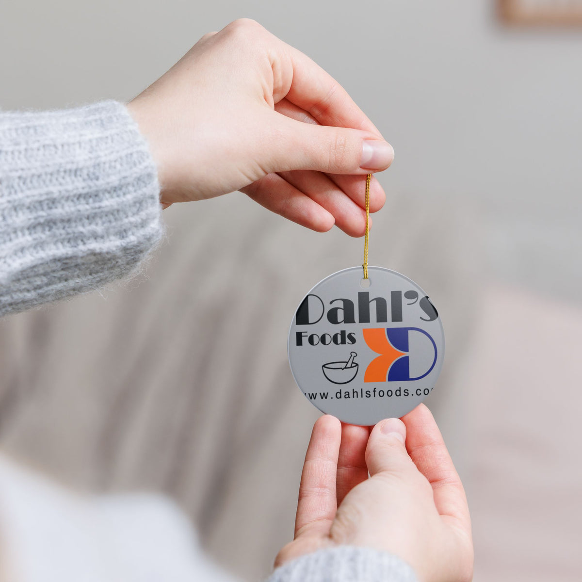 Dahl's Foods Ceramic Ornament