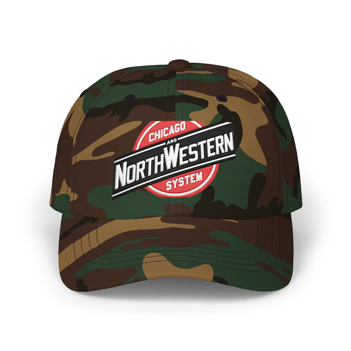 Chicago and North Western Railway Embroidered Dad Cap Hat