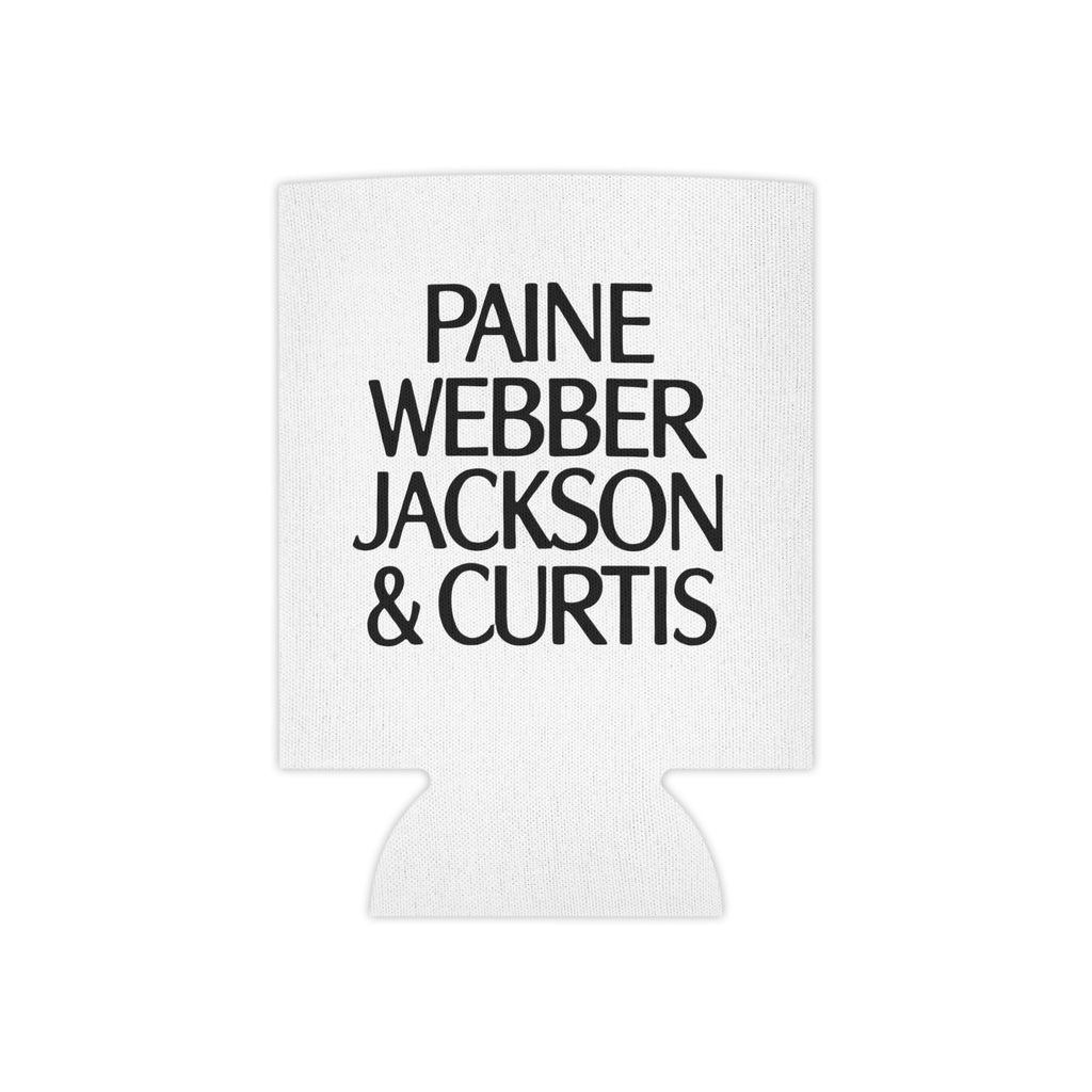 Paine Webber Jackson & Curtis Can Cooler