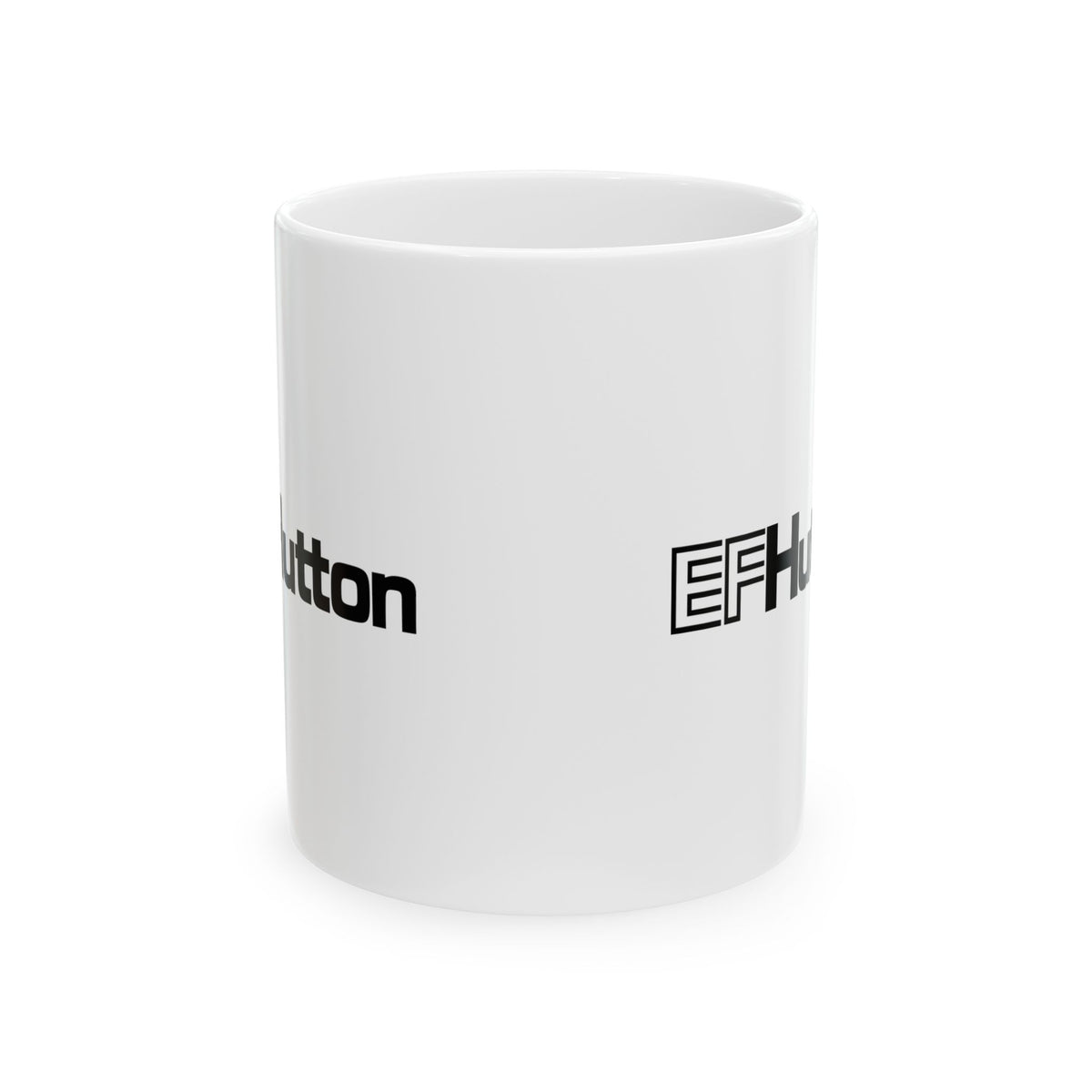 E. F. Hutton Ceramic Coffee Mug